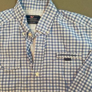 Vineyard Vines Men’s sze Large Harbor fishing shirt